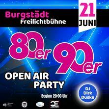 80er/90er Open Air Party Burgstädt