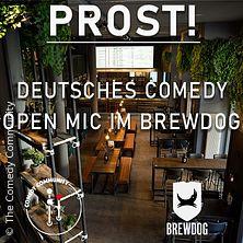 PROST! Deutscher Comedy Abend im Brewdog