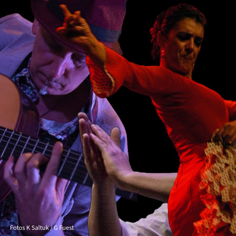 Event-Logo für Rubin de la Ana I Ana Galan: Flamenco fusión II  am 09.06.2024 um 20:00 Uhr in Berlin