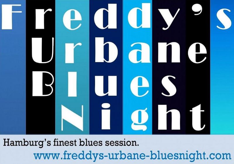 Event-Logo für Freddy's Urbane Blues Night  am 31.05.2018 um 20:00 Uhr in Hamburg