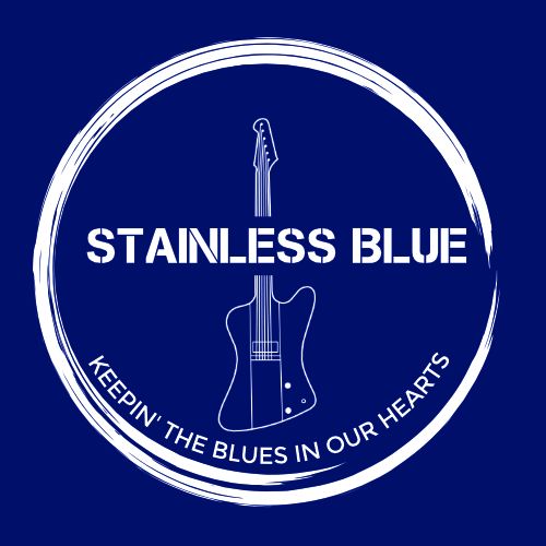 Event-Logo für STAINLESS BLUE beim Vatertag-Blues-Openair am 09.05.2024 um 13:00 Uhr in Mechernich-Satzvey