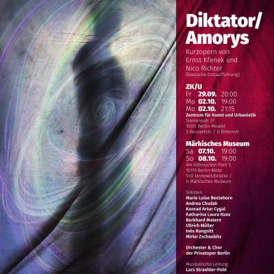 Bild 1 zu Diktator/ Amorys am 07. Oktober 2017 um 19:00 Uhr, Märkisches Museum (Berlin)
