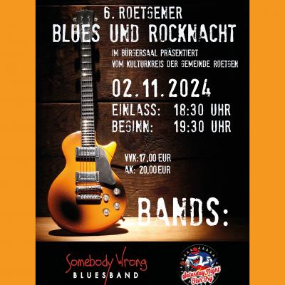 Bild 1 zu Blues & Rock am 02. November 2024 um 19:30 Uhr, Bürgersaal Roetgen (Roetgen)