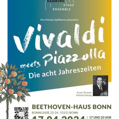 Bild 1 zu Vivaldi meets Piazzolla am 17. April 2024 um 17:00 Uhr, Beethoven-Haus Bonn (Bonn)