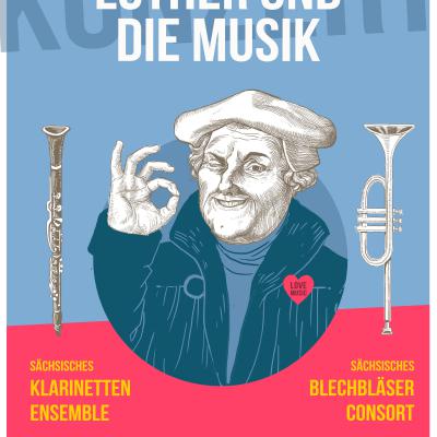 Bild 1 zu Luther und die Musik am 31. Oktober 2017 um 16:00 Uhr, Lutherkirche (Lichtenstein)