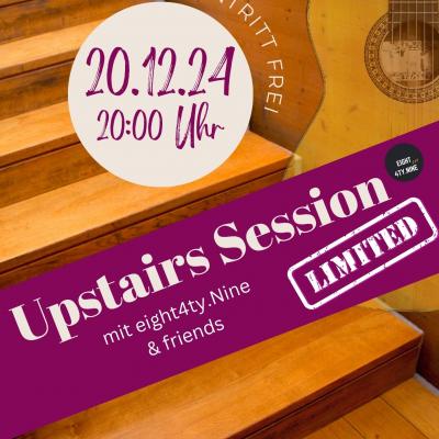 Bild 1 zu Upstairs Session am 20. Dezember 2024 um 20:00 Uhr, HeimatRock (Ladenburg)