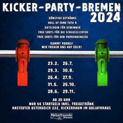 Bild 1 zu Kicker-Party Bremen am  um 19:30 Uhr, Kickerfreunde Bremen e.V. (Bremen)