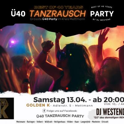 Ü40 Tanzrausch PARTY