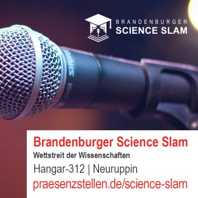 Bild 1 zu 3. Brandenburger Science Slam in Neuruppin am 19. April 2024 um 19:00 Uhr, Hangar-312 (Neuruppin)