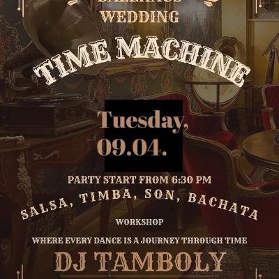 Bild 1 zu Time Machine  am 09. April 2024 um 18:30 Uhr, Ballhaus Wedding (Berlin)