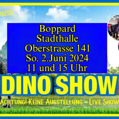 Bild 2 zu Dino Action Show am 02. Juni 2024 um 11:00 Uhr, Stadthalle, Großer Saal (Boppard)