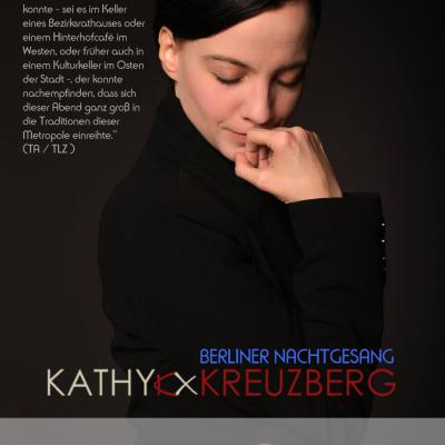 Bild 1 zu Kathy Kreuzberg - BERLINER NACHTGESANG am 25. Februar 2018 um 20:00 Uhr, ART Stalker - Kunst+Bar+Events (Berlin)