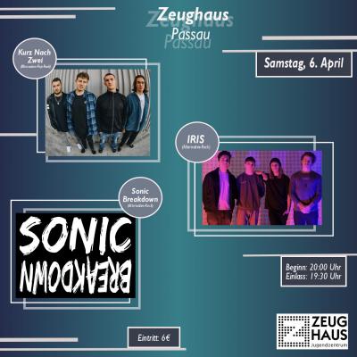 Bild 1 zu Newcomer-Bands geben Konzert im Zeughaus am 06. April 2024 um 20:00 Uhr, Jugendzentrum Zeughaus (Passau)
