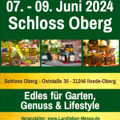 Bild 1 zu Das Gartenfest auf Schloss- & Rittergut Oberg am 07. Juni 2024 um 10:00 Uhr, Schloss- & Rittergut Oberg (Ilsede-Oberg)