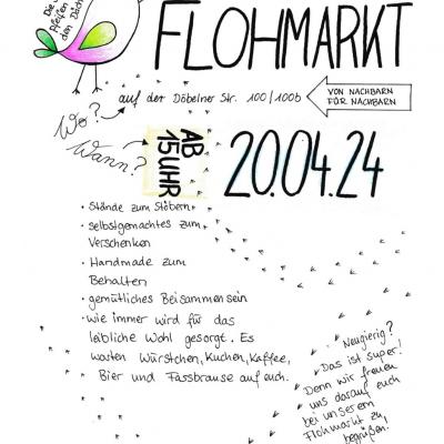 Bild 1 zu Flohmarkt am 20. April 2024 um 15:00 Uhr, Döbi 100 (Dresden)