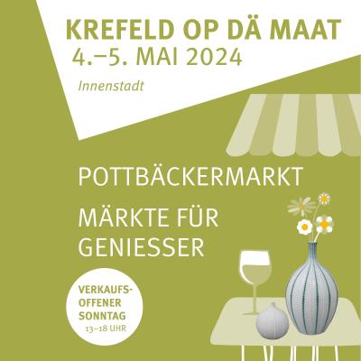 Bild 1 zu KREFELD OP DÄ MAAT – Krefelder Marktwochenende am 04. Mai 2024 um 10:00 Uhr, Innenstadt Krefeld  (Krefeld )