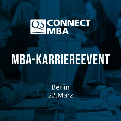 Bild 1 zu QS Connect MBA Berlin am  um 18:00 Uhr, Eurostars Berlin (Berlin)