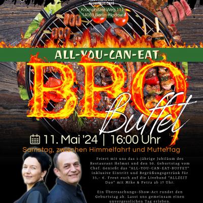 BBQ-Buffet und all in one Party