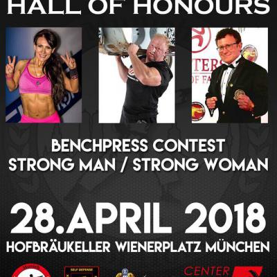 Bild 2 zu 11. Munich Hall of Honours Kampfsport & Fitness am 28. April 2018 um 08:00 Uhr, Hofbräukeller München (München)