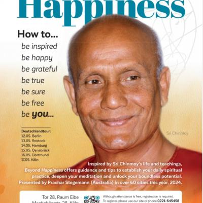 Bild 1 zu Beyond Happiness - free Meditation course am 17. Mai 2024 um 19:30 Uhr, Tor 28 (Köln)