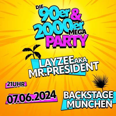 Bild 1 zu Die Mega 90er & 2000er Party  am 07. Juni 2024 um 21:00 Uhr, Backstage München (München)