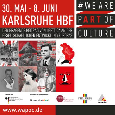 WE ARE PART OF CULTURE Karlsruhe