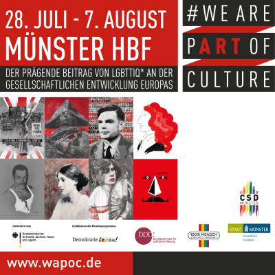 WE ARE PART OF CULTURE Münster