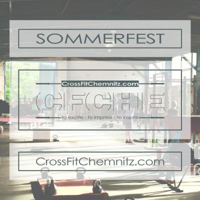 CrossFitChemnitz SOMMERFEST 2018 