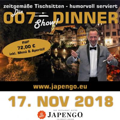 DIE 007-DINNER-SHOW IM JAPENGO