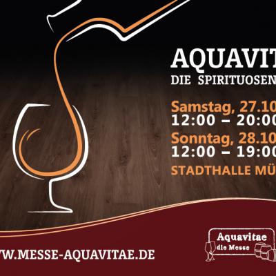 Bild 1 zu AQUAVITAE - Die Spirituosenmesse ! am 27. Oktober 2018 um 12:00 Uhr, Stadthalle Mülheim an der Ruhr (Mülheim an der Ruhr)