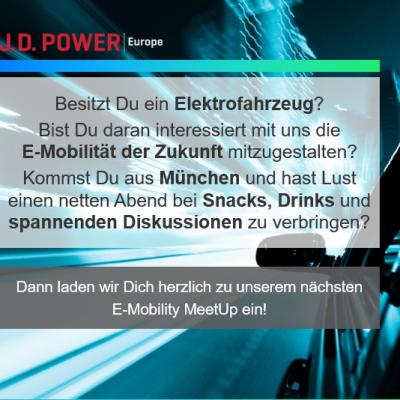 Bild 1 zu E-Mobility MeetUp München  am 25. April 2019 um 19:00 Uhr, J.D. Power (München )
