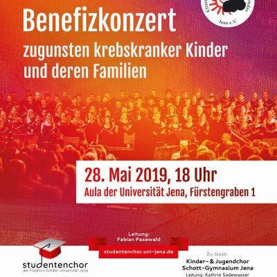Bild 1 zu Benefizkonzert zugunsten krebskranker Kinder  am 28. Mai 2019 um 18:00 Uhr, Aula der Universität Jena (Jena)