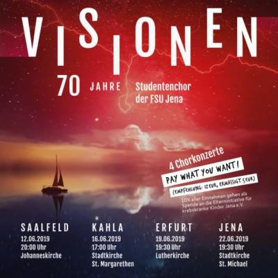Bild 1 zu Konzert "Visionen" am 22. Juni 2019 um 19:30 Uhr, Stadtkirche St. Michael Jena (Jena)