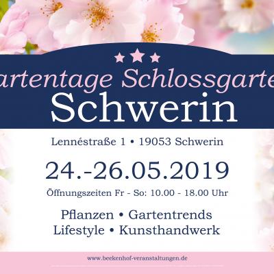 Bild 1 zu Gartentage Schlossgarten Schwerin am 24. Mai 2019 um 10:00 Uhr, Schlossgarten Schwerin (Schwerin)