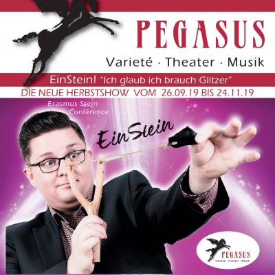 Bild 1 zu EinStein am 23. November 2019 um 20:30 Uhr, Varieté Pegasus (bensheim)