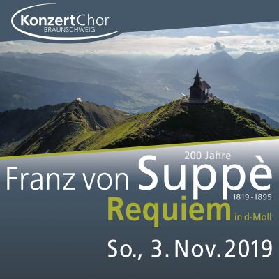 Bild 1 zu REQUIEM in d-Moll von Franz von Suppè (1819-1895) am 03. November 2019 um 18:00 Uhr, St. Jakobi-Kirche Braunschweig (Braunschweig)
