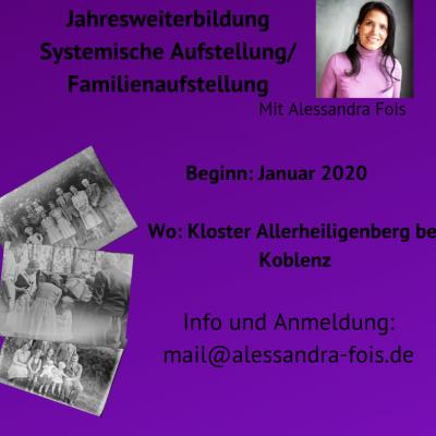 Bild 1 zu Ausbildung / Weiterbildung Familienaufstellung am 18. Januar 2020 um 09:00 Uhr, Ehemaliges Kloster Lahnstein (Lahnstein)