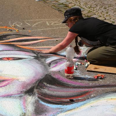 KreideZeit - 8. Straßenmalwettbewerb in Rechberghauser am 05. Juli 2026 um 09:00 Uhr
