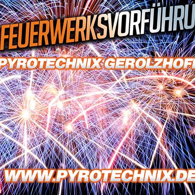 Feuerwerksvorführung Pyrotechnix Gerolzhofen 2019