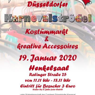 Bild 1 zu 2. Düsseldorfer Karnevalströdelmarkt im Henkelsaal  am 19. Januar 2020 um 11:10 Uhr, Henkel Saal Schlösser Quartier (Düsseldorf)