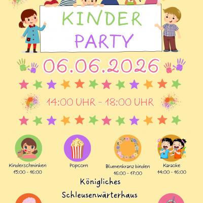 Kinderparty in Witten am 06. Juni 2026 um 14:00 Uhr