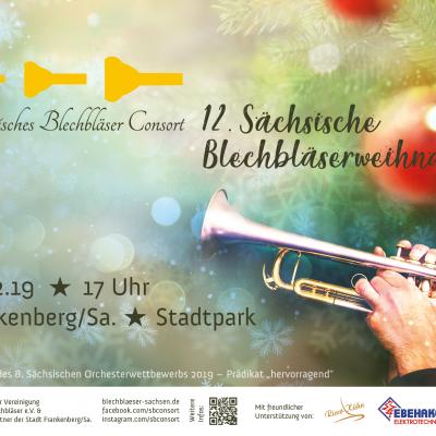 Bild 1 zu 12. Sächsische Blechbläserweihnacht am 27. Dezember 2019 um 17:00 Uhr, Stadtpark Frankenberg/Sa. (Frankenberg/Sa.)