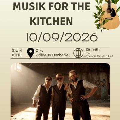 Ruhrtal Beats 2026 - Musik for the Kitchen in Witten am 10. September 2026 um 18:00 Uhr