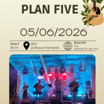 Ruhrtal Beats 2026 - Plan Five in  am 05. Juni 2026 um 18:00 Uhr