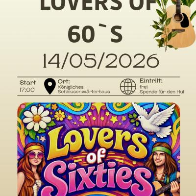 Ruhrtal Beats 2026 - Lovers of 60`s in Witten am 14. Mai 2026 um 17:00 Uhr