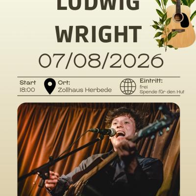 Ruhrtal Beats 2026 - Ludwig Wright in  am 07. August 2026 um 18:00 Uhr