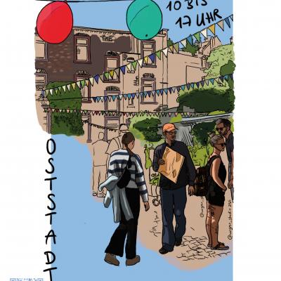 Oststadt Hinterhofflohmarkt in Karlsruhe am 09. Mai 2026 um 10:00 Uhr