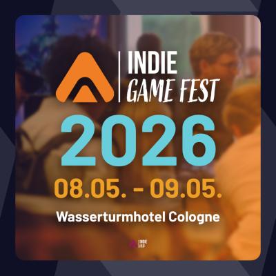 Indie Game Fest 2026 - Dein Abenteuer im Indie-Gaming wartet! in Köln am 09. Mai 2026 um 12:00 Uhr