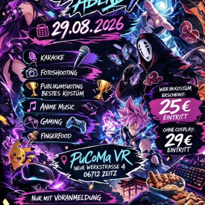 Cosplay Abend bei PuCoMa VR