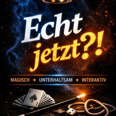 Echt Jetzt?! - magisch - unterhaltsam - interaktiv in Lampertheim-Hofheim am 29. Dezember 2026 um 19:00 Uhr